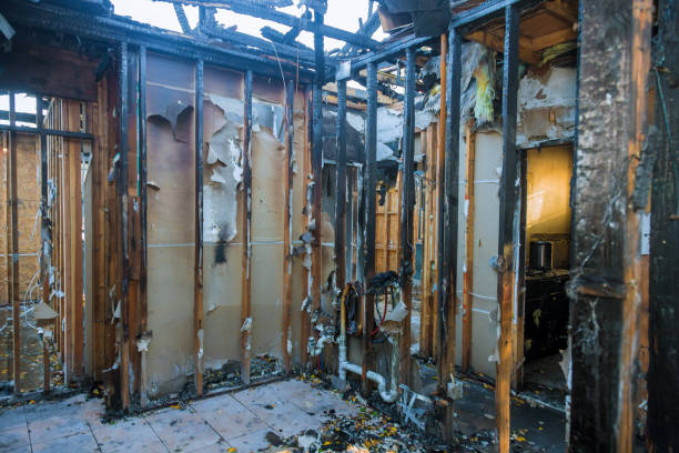 Professional Fire Damage Assessment technician working in Berwyn, PA